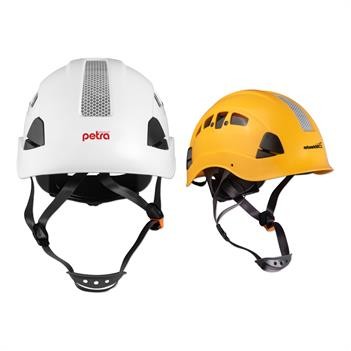 ANSI Rock Climbing Style Hard Hat w/Reflector